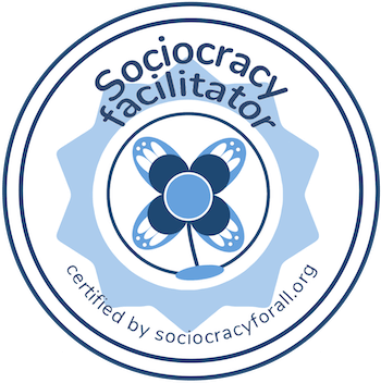 facilitator plaque sofa small - sociocracy academy - Sociocracy For All